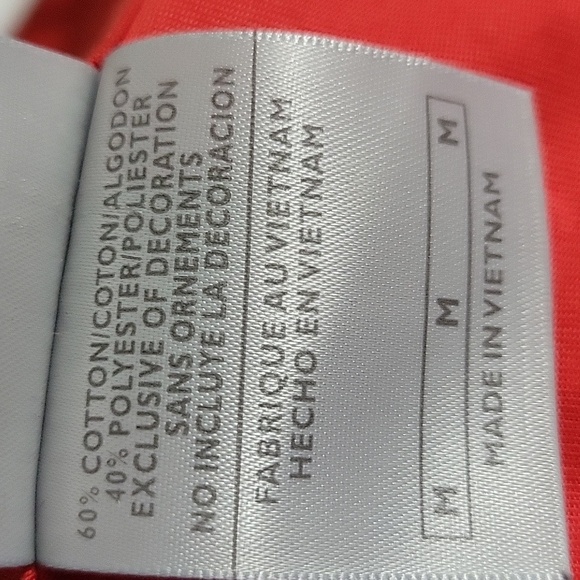 Nike Red and Black Athletic Tee Women's - Picture 7 of 7